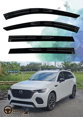 For Mazda CX-70 2025-ON Deflector Window Visors Guard Vent Weather
