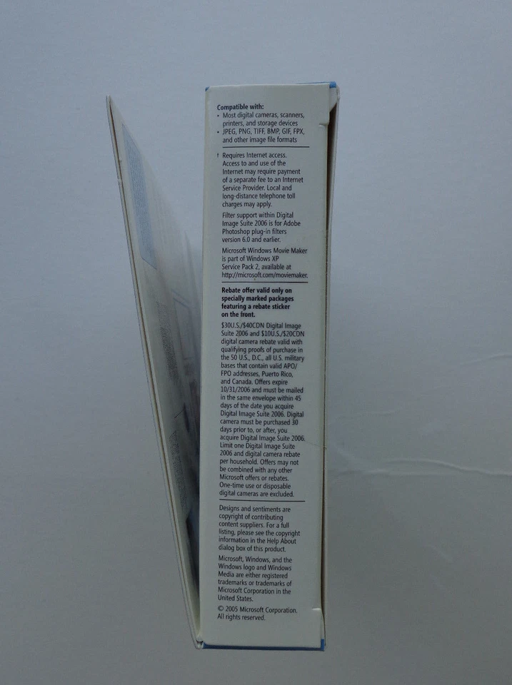 Microsoft Digital Image Suite 2006 (Small box, no manual) - Image 4 of 4