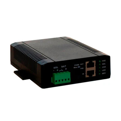Tycon TP-SCPOE-1224 Dual Input Solar PoE Charge Controller 48V