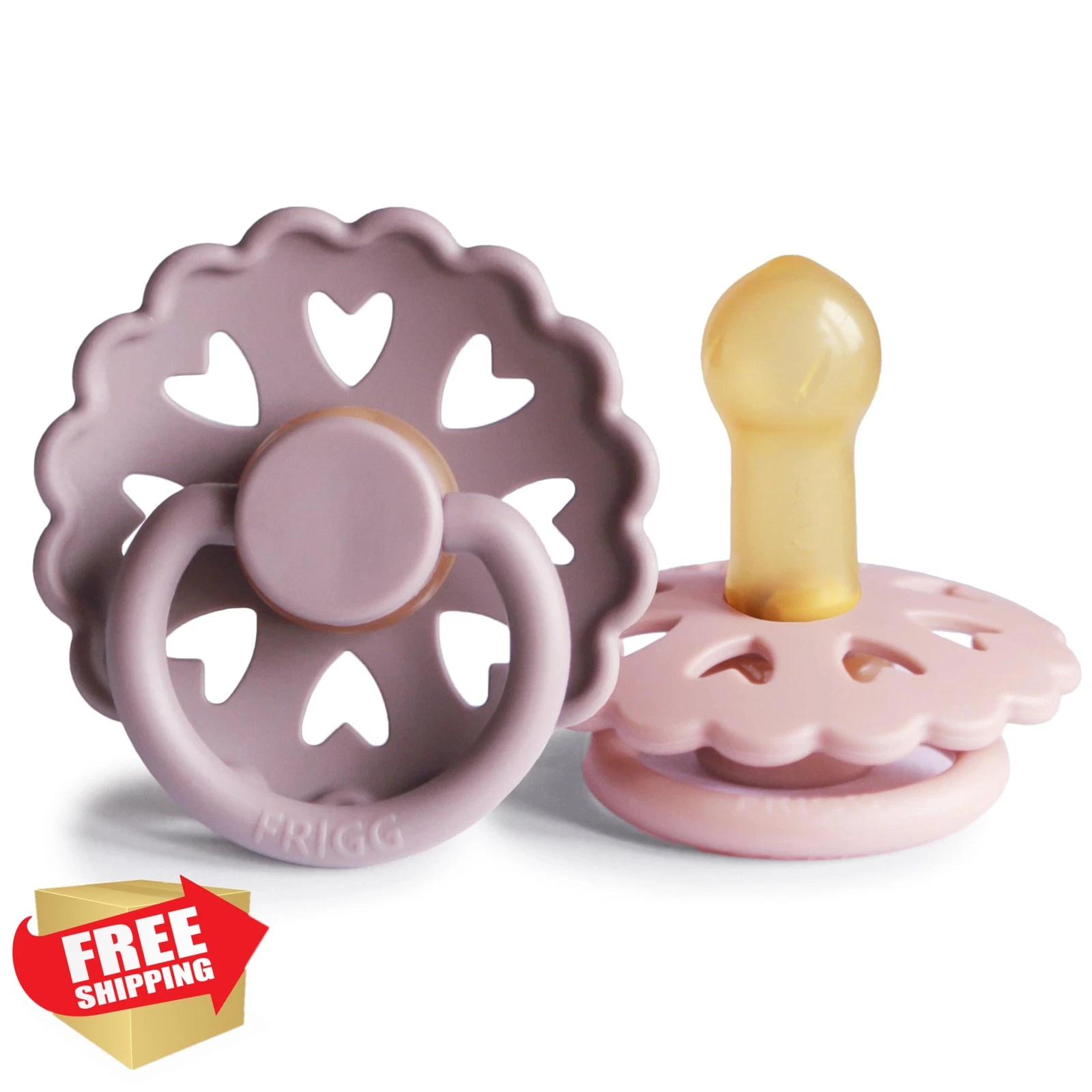 FRIGG Andersen Pacifier Twilight Mauve Primrose 6-18 Months Denmark