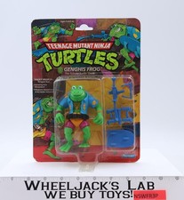 Genghis Frog Teenage Mutant Ninja Turtles TMNT 1989 Playmates Figure NEW SEALED