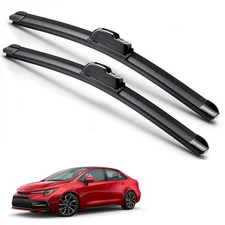 24/19 For 20-25 Toyota Corolla  Windshield Wiper Blades J-HOOK Hybrid Silicone