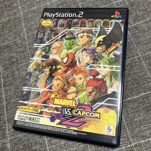 MARVEL VS. CAPCOM 2 New Age of Heroes Sony Playstation2 PS2 Game USED From Japan