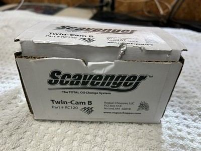 Scavenger Twin Cam B Total Oil Change System For Harley Davidson