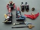 Vintage 13" Mighty Morphing Power Rangers Megazord 1991 Bandai Plus Accessories