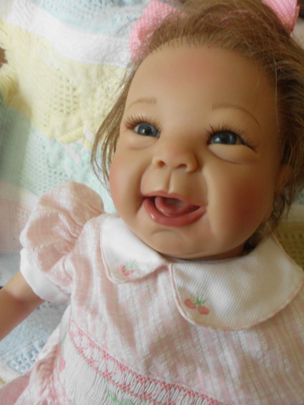 ADORABLE MASTERPIECE KIMMIE KAYE HUTI BABY DOLL FOR MASTERPIECE GALLERIES 22"