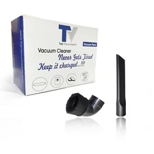 Shop Vac Vacuum Dust Brush & Crevice Tool, fit with many 2 1/2" hose