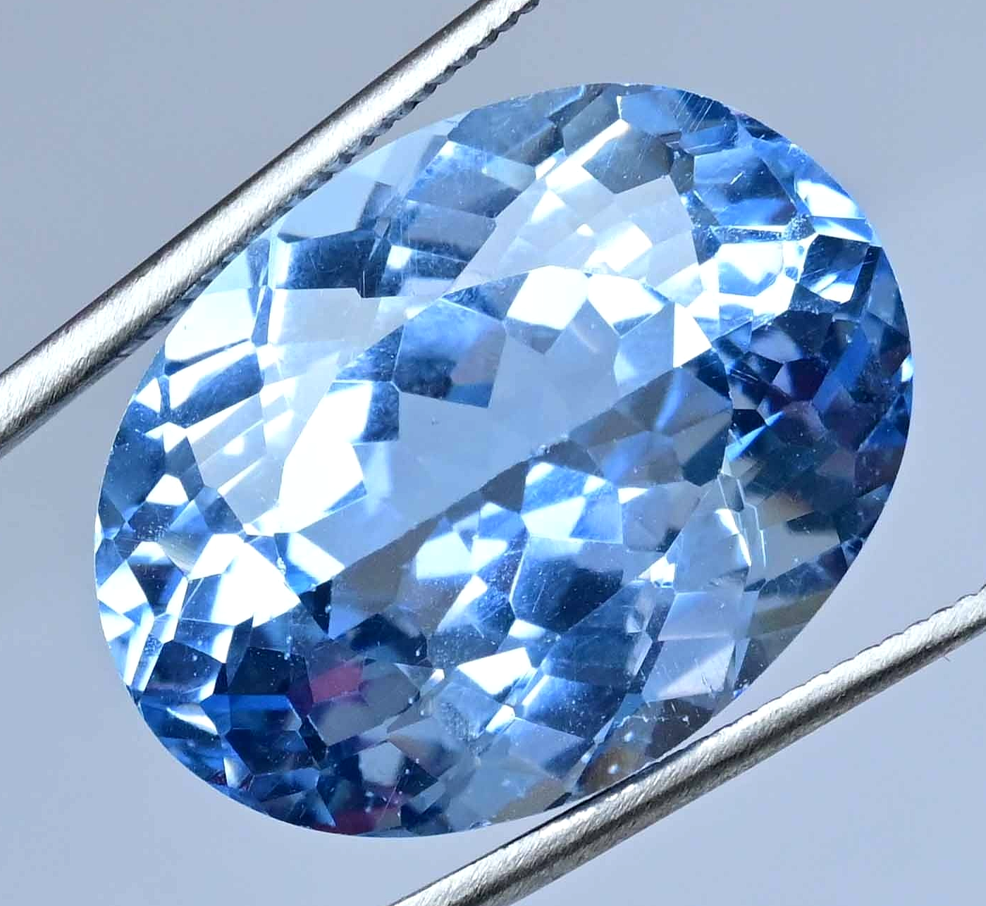 Natural Namibian Blue Jeremejevite 41.50 Ct Certified Stunning Loose Gemstone