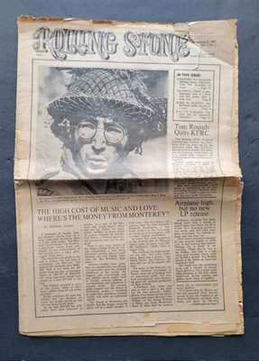 Rolling Stone Magazine Issue #1 November 9 1967 Original AND NOT 1986 REPRINT!!