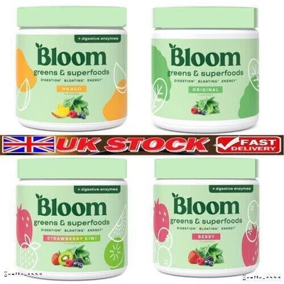 Bloom Nutrition Super Greens Powder Smoothie & Juice Mix - Probiotics for Digest