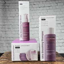 Bare Anatomy Expert Ultra Smoothing Shampoo Serum & Mask Set Anti-Frizz