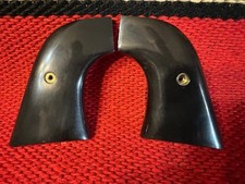 Ruger New Vaquero Black Buffalo Horn Grips By Md Grips Excellent
