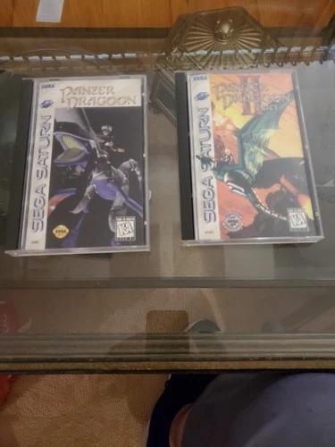 Sega Saturn, Panzer Dragoon and Panzer Dragoon II Zwei CIB