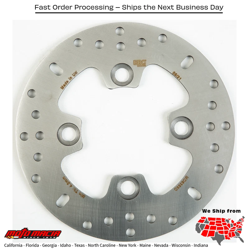 Rotor (disco de freno) EBC Kawasaki KRF 800 Teryx 2014-2017 KRF 800 Teryx LE Foto 2 de 3