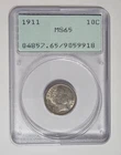 (LD) 1911 10C Barber MS65 Rattler Holder