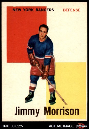 Jim Morrison #9 1960 Topps card