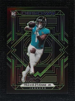 2021 Obsidian Rookies Electric Etch Green 31/50 Travis Etienne Jr Rookie RC 0r2j