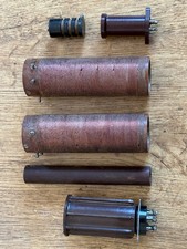 Vintage Radio Parts - 1930's / 1940's - Coils, valve base.