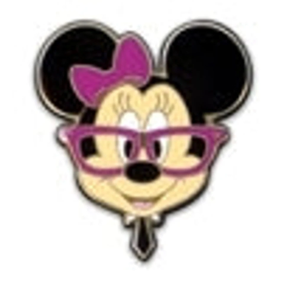 Disney Sammelpin 90175 Nerds Rock! Head Kollektion - Minnie - Bild 1 von 1