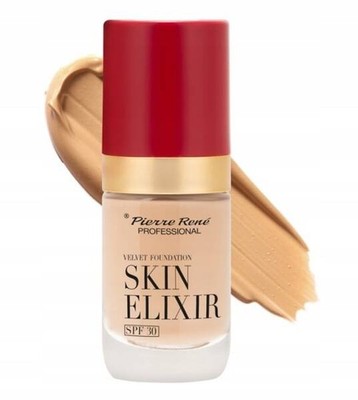 PIERRE RENE Skin Elixir Velvet Face Foundation SPF30 04 Warm Nude 25ml