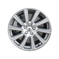 19" Volvo S90 Wheel Rim Factory OEM 70433 2017-2020 Machined Silver