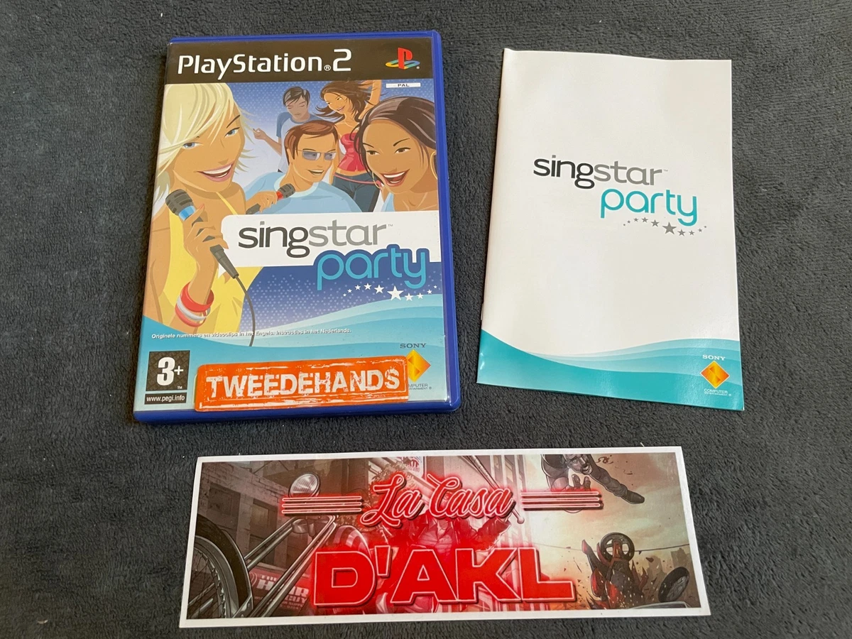 Jeu Sony Playstation 2 PS2 Complet En Boite Pal FRA Singstar '80s