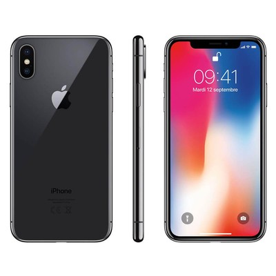 New in Sealed Box Apple iPhone X 256GB A1901 ATT T-MOB UNLOCKED Smartphone BLK