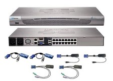 Raritan KX2-216 DKX2-216 16 Port KVM Switch +...