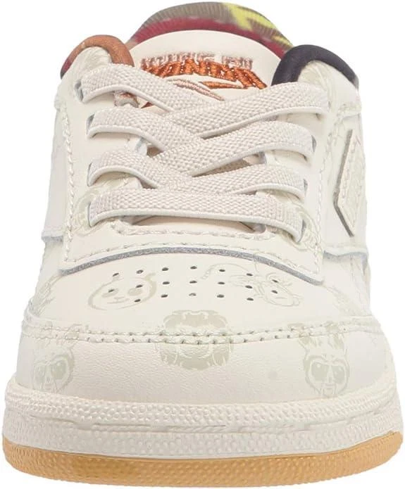 Tênis Reebok Infants Club C 85 branco/papel branco/bege H01205 - Imagem 4 de 4