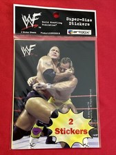 WWF Vintage Sticker 1999 Pack With THE ROCK On Front  Back Of Pack Unopened 