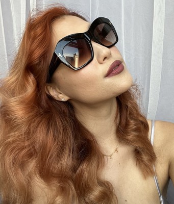 New- Tom Ford Women\'s Tortoise Sunglasses - originals Tom Ford Leigh-02 XXL (52 - 22) with Brown lenses and  main image 2