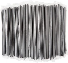 Individually Wrapped Plastic Drinking Straws 10.25 Extra Long 100/200/600 Pack