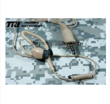 TRI Inviso M3 Earphone In Ear Headset For PRC 148 152 MBITR TEA PTT TCI Peltor 