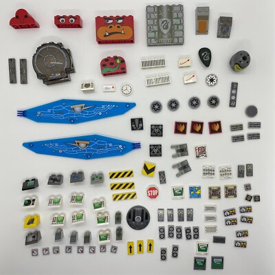 LEGO  | bedruckte Steine, Hänge, Fliesen & mehr | einzeln verkauft - Sie wählen!