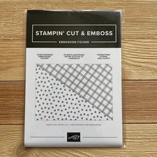 Stampin Up - Star-crossed Embossing Folder - NEW 