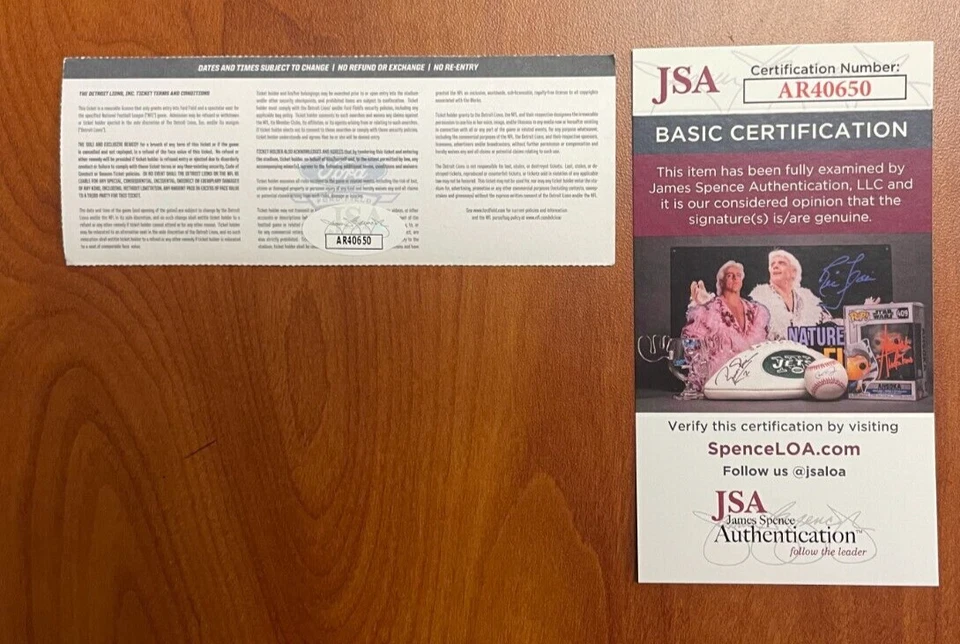 Sam Darnold Signed Autographed NFL Debut Ticket Stub JSA COA Minnesota Vikings - Image 2 of 2