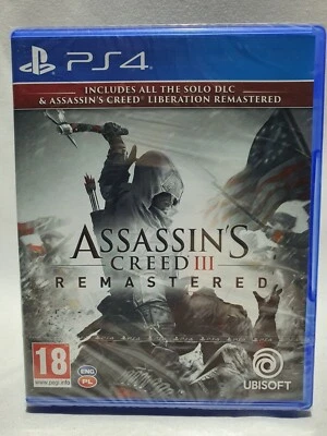 Assassin's Creed III Liberation remastered Playstation 4 NEW factory sealed - Image 1 of 2