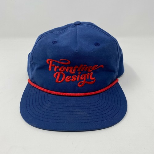 Frontline Design Trucker Hat Snap Blue 