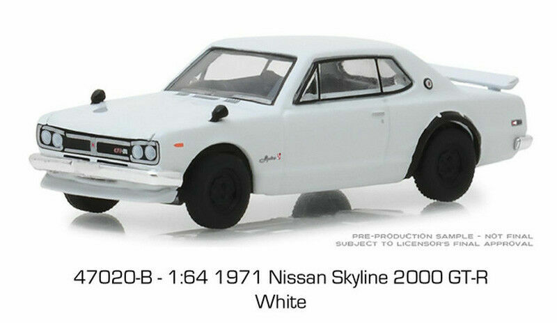 Greenlight 1:64 Tokyo Torque Series 4 1971 Nissan Skyline 2000 GT