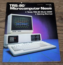 January 1984 TRS-80 Microcomputer News Magazine Vol. 6, Issue 1 Radio Shack