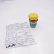 REGO 1-3/4"x 1-1/4"MNPT 365PSI Brass Double Check Filler Valve L7579