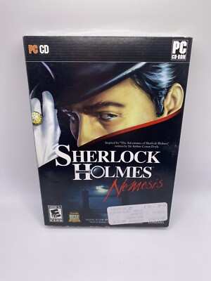 NEW/SEALED Sherlock Holmes: Nemesis PC CD Game 2008 Mystery Adventure
