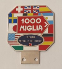 Car Badge - 1000 Miglia Car Grill Badge Mg Jaguar Triumph Audi Vw German Badge