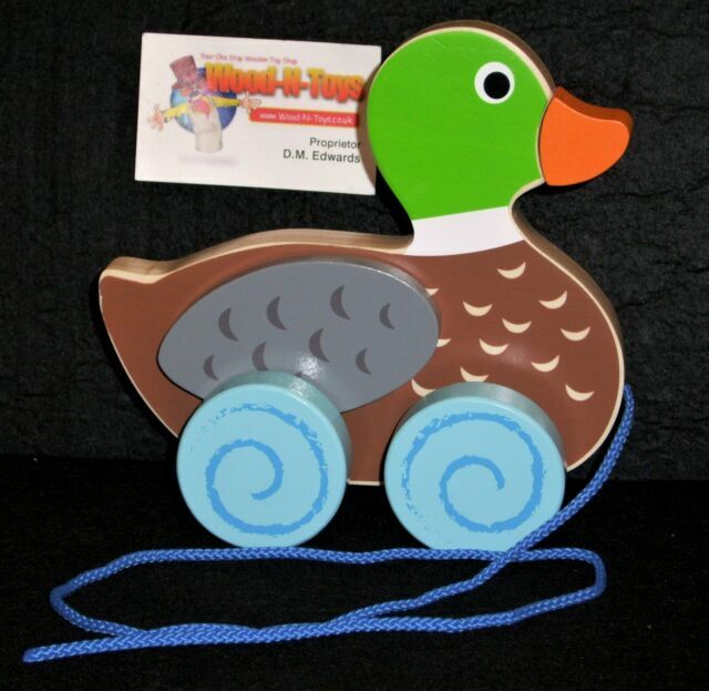 pull along wooden duck