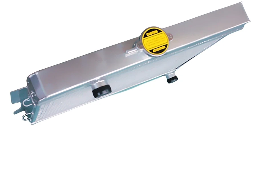 Radiador de aluminio para BMW E10 2002 TURBO M10 1973-1974 radiador 40MM 2 FILAS Foto 2 de 3