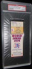 1974 World Series Game 5 Ticket 