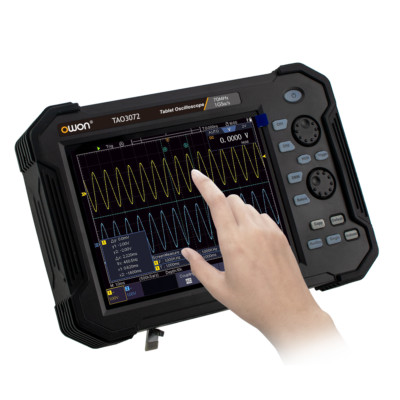 TAO3000 series 2CH 8/14bit tablet Oscilloscope Low-Noise 1GSa/S 8-bit/12bits ADC