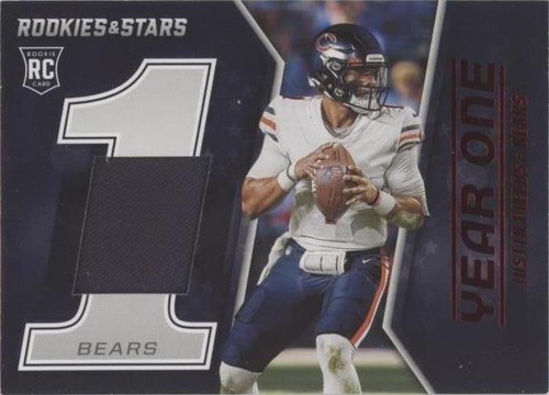 2021 Contenders DP Justin Fields Game Day Ticket Signatures ROOKIE