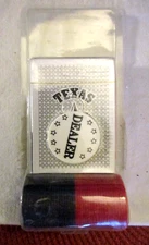 Texas Hold'em Cards, 40 Chips and Dealer Chip Set - NIB Sealed