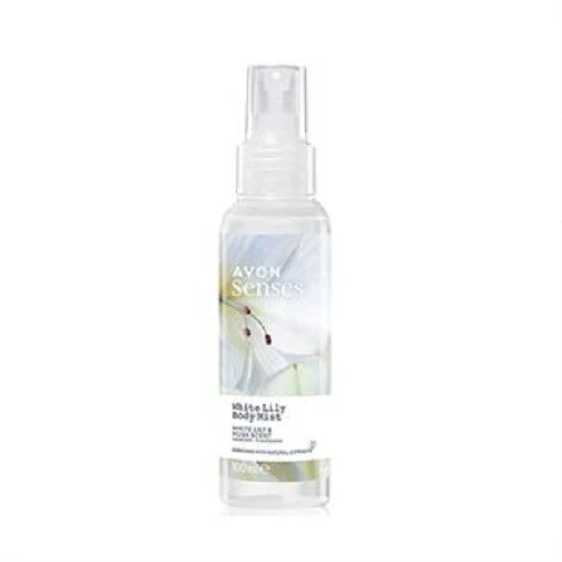 Avon Senses White Lily Body Mist 100ml Free Postage